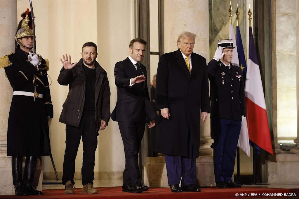 Zelensky sprak met Macron en Trump over Oekraïne en vrede