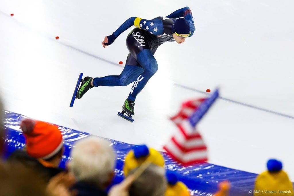 Schaatser De Boo raakt ook baanrecord 500 meter kwijt aan Stolz