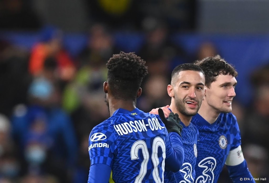 Voetballers Chelsea zonder enige moeite langs Chesterfield