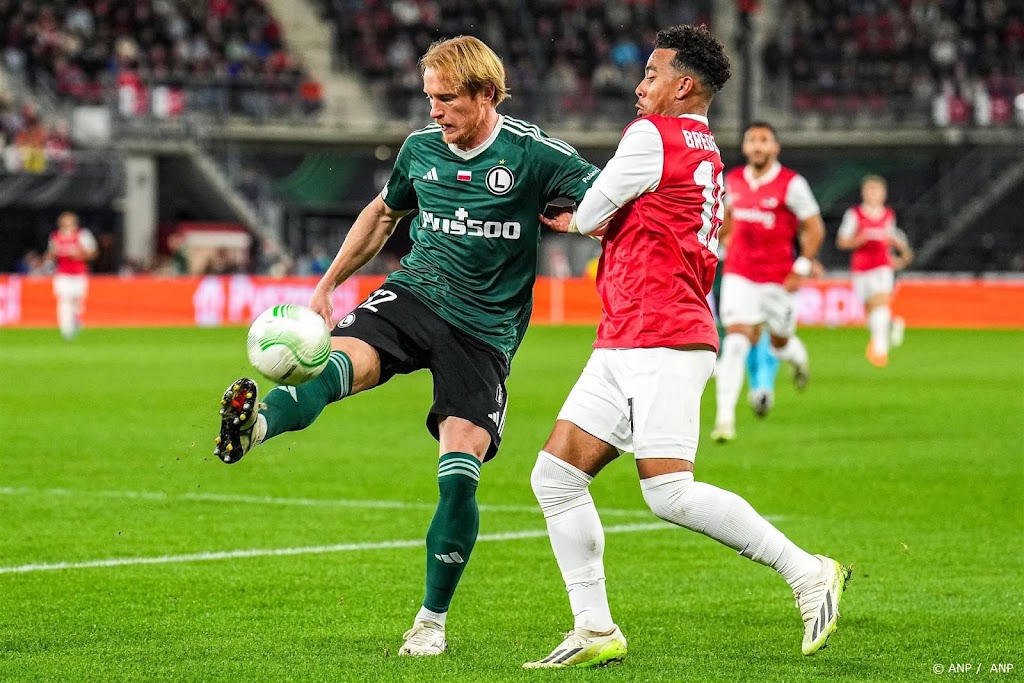 Speler Legia Warschau ontkent mishandeling AZ-beveiliger