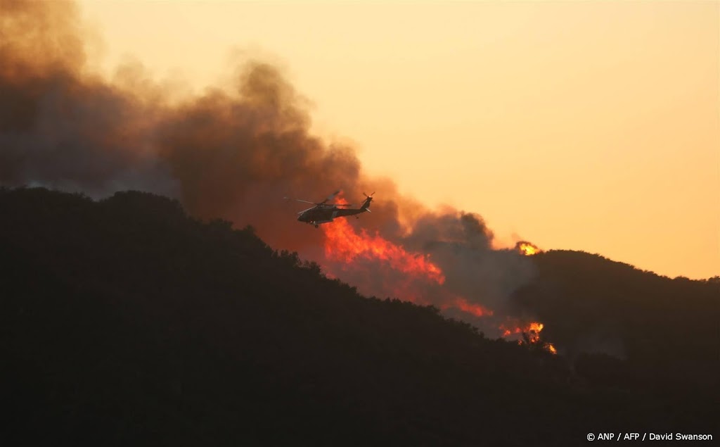 Bosbranden in noorden Los Angeles breiden zich uit
