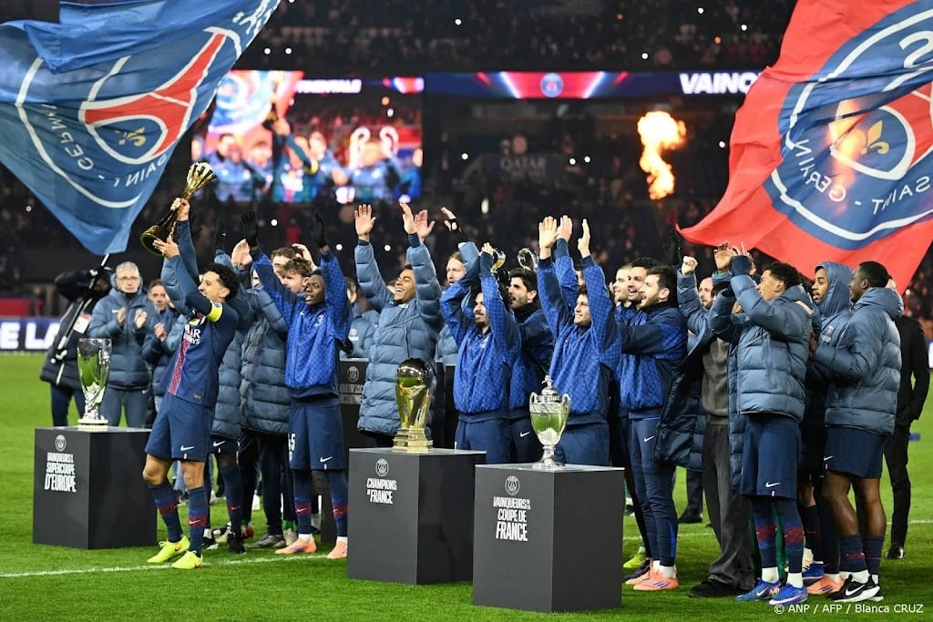 Paris Saint-Germain wint Franse Supercup voor vierde keer op rij