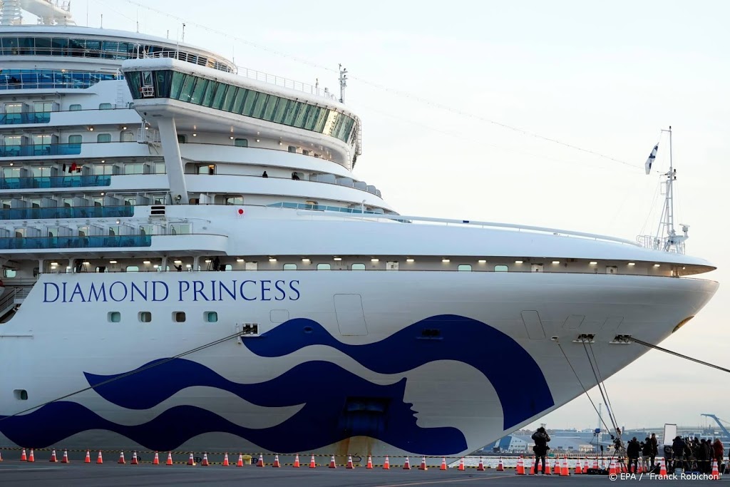 Drie nieuwe gevallen coronavirus op cruiseschip bij Japan