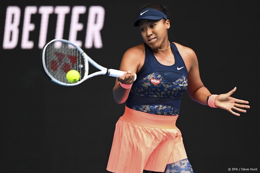 Osaka eenvoudig door naar tweede ronde Australian Open