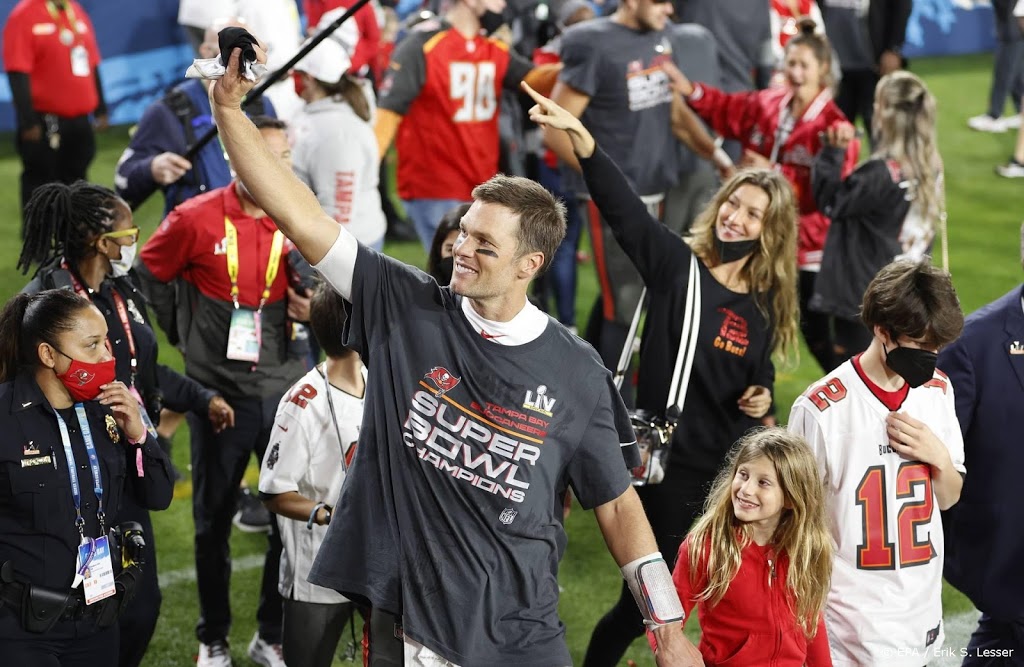 Brady wint met Buccaneers voor de zevende keer Super Bowl