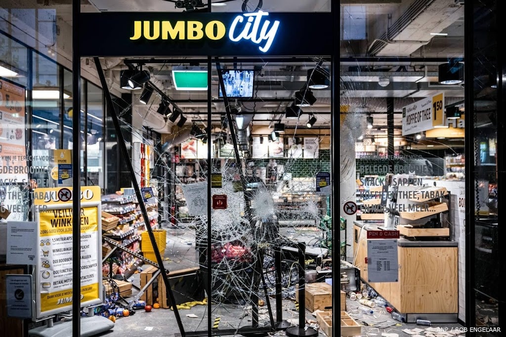 Verdachte geplunderde Jumbo in Eindhoven aangehouden