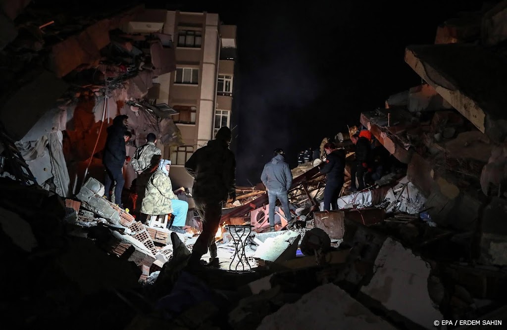 Ruim 8100 doden in Turkije en Syrië door aardbevingen