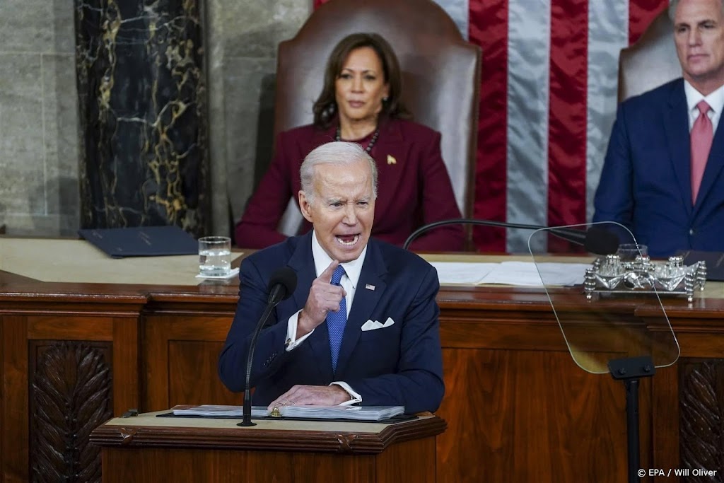 Biden roept in State of the Union op tot politieke samenwerking