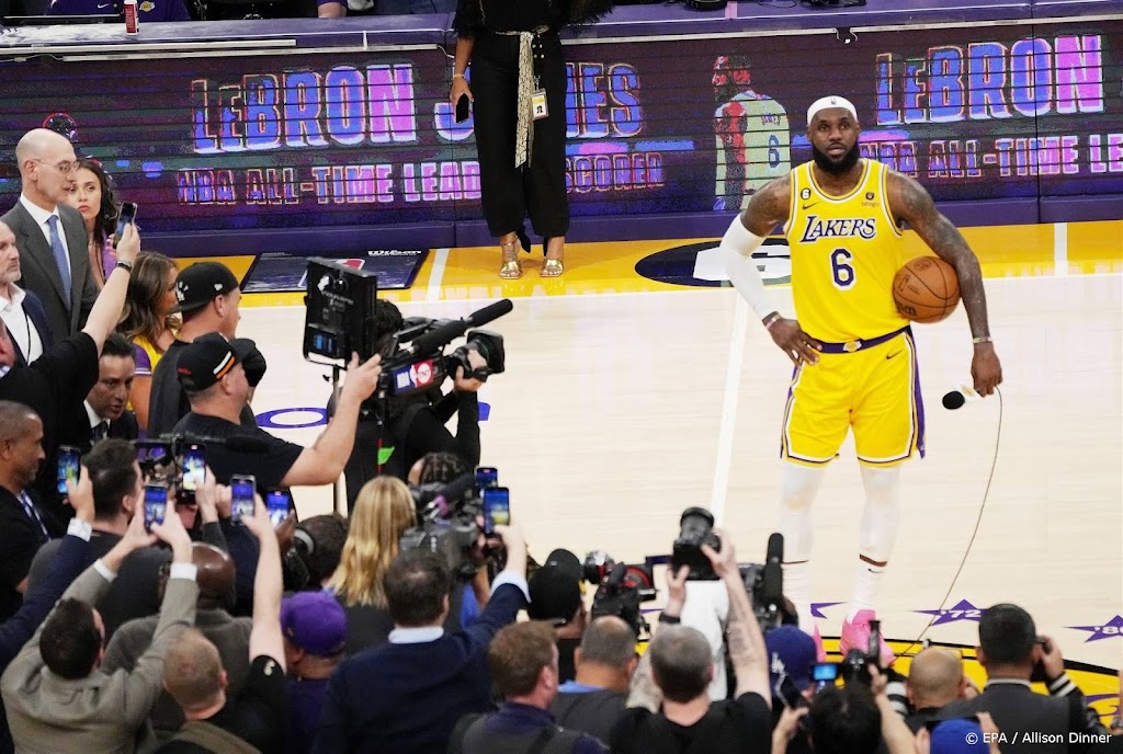 James is nog niet klaar na NBA-record en wil nog jaren door