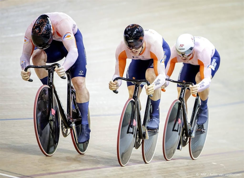 Zesde Europese titel baanrenners op teamsprint