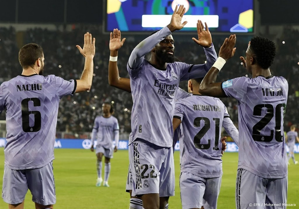Real Madrid naar finale WK voor clubs na zege op Al-Ahly