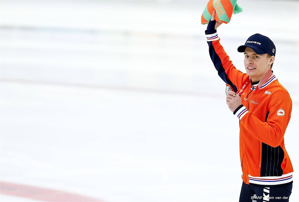 Shorttracker Van 't Wout verovert in Tilburg zilver op 1500 meter