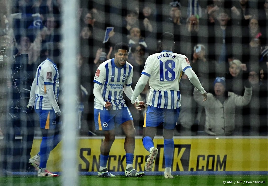 Brighton & Hove Albion schakelt Chelsea uit in FA Cup