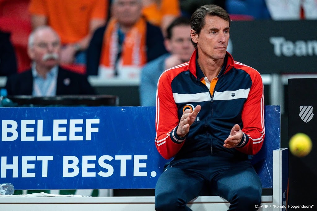 Tennissters in Fed Cup tegen China