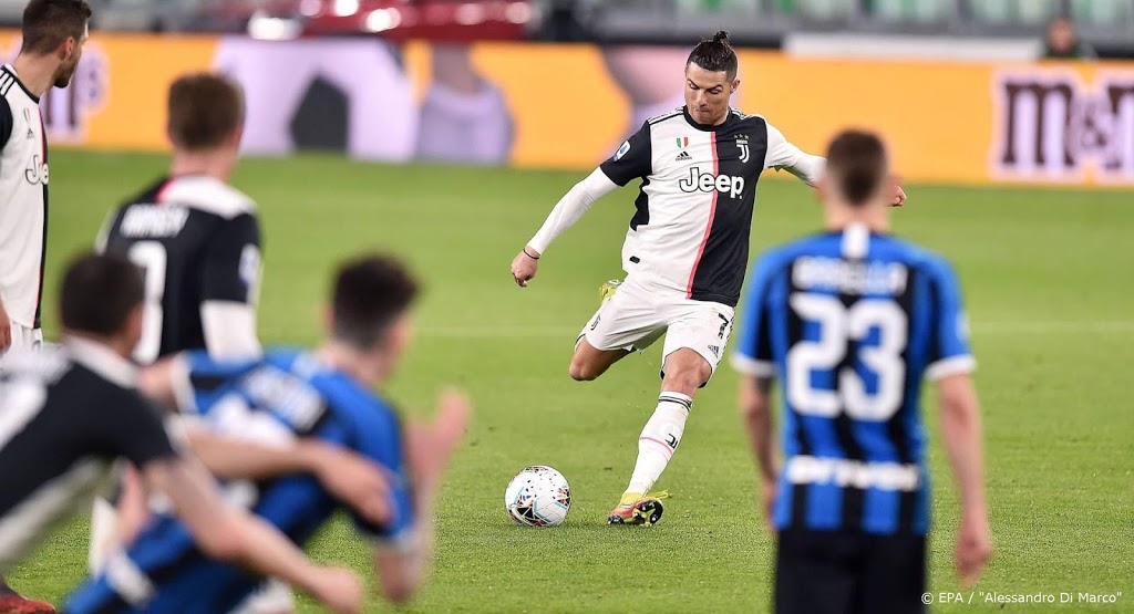 Juventus na winst op Internazionale weer aan kop in Serie A