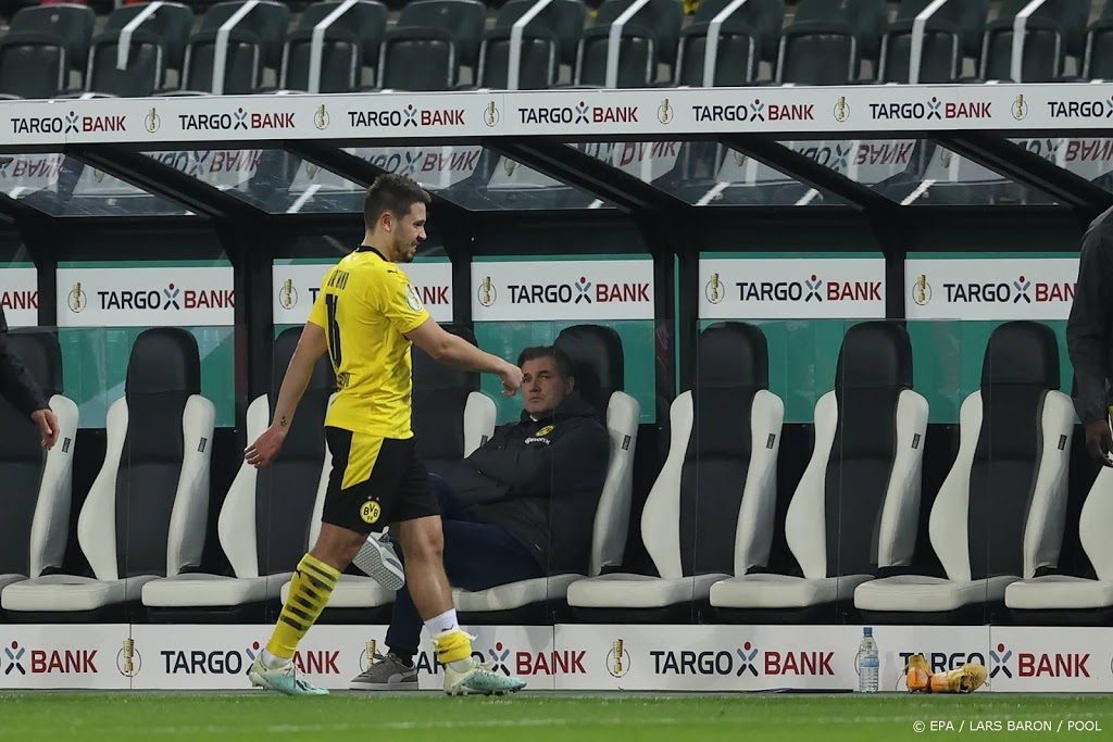 Dortmund mist ook Guerreiro in return tegen Sevilla