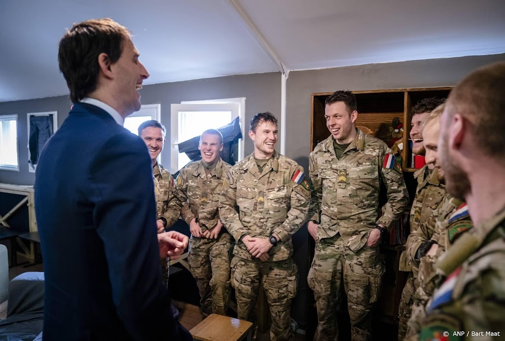 Het werk van de militairen in Litouwen is opeens 