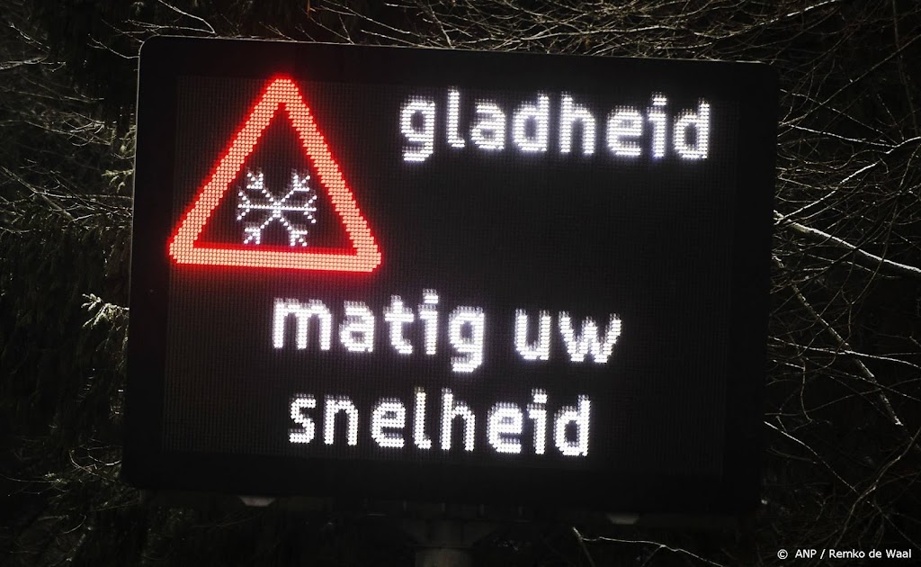 Iets drukkere ochtendspits door gladheid