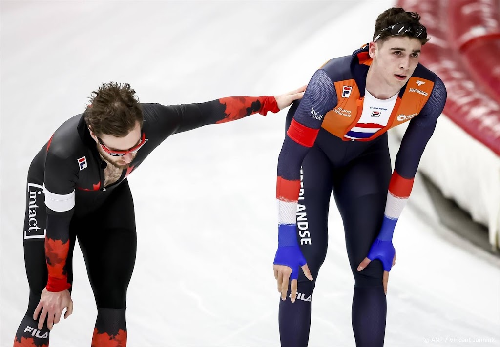 Schaatser De Boo grijpt naast wereldtitel sprint, Ning wint