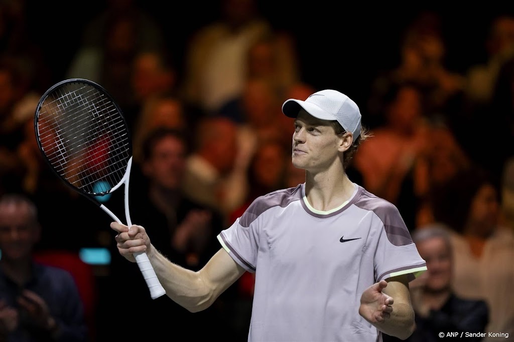Tennisser Sinner in Indian Wells veel te sterk voor Kokkinakis