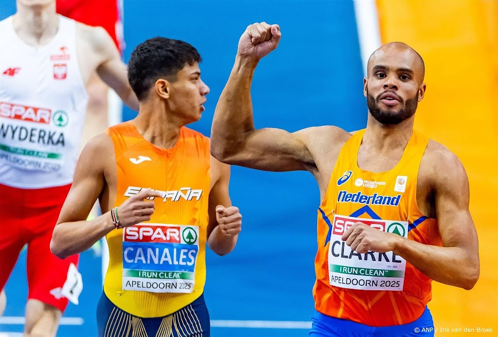 Clarke en Chapple overtuigend naar finale 800 meter op EK