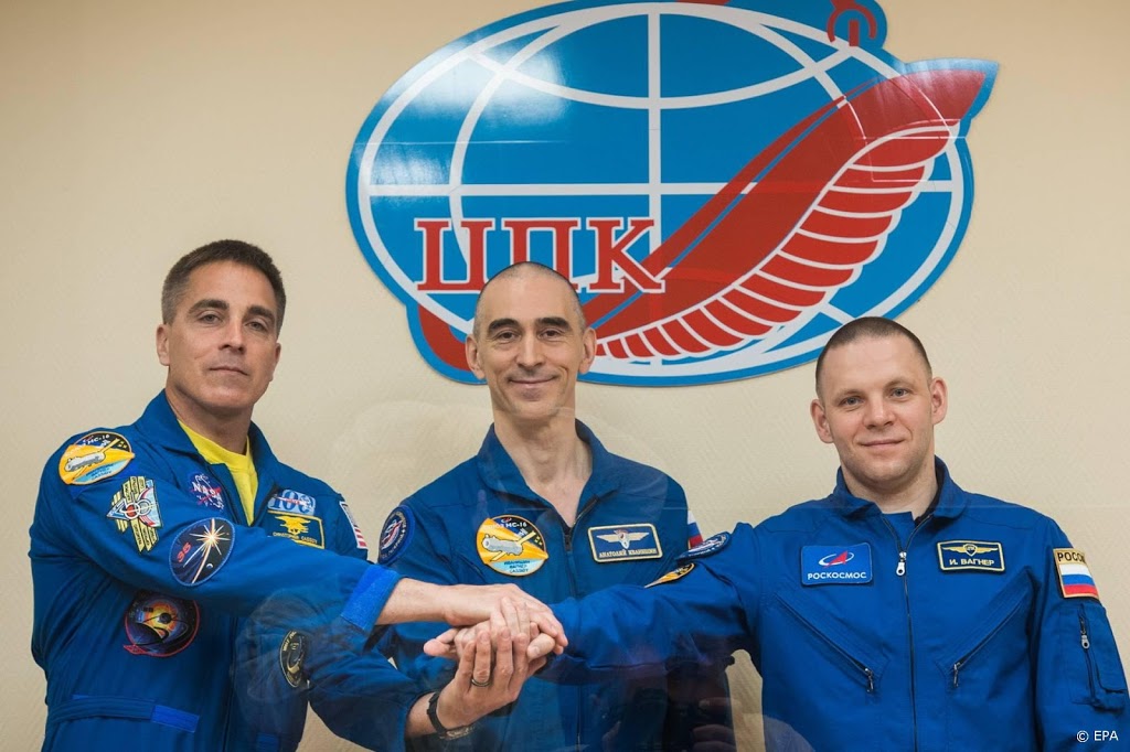 Nieuwe bemanning ISS vertrekt ondanks coronacrisis