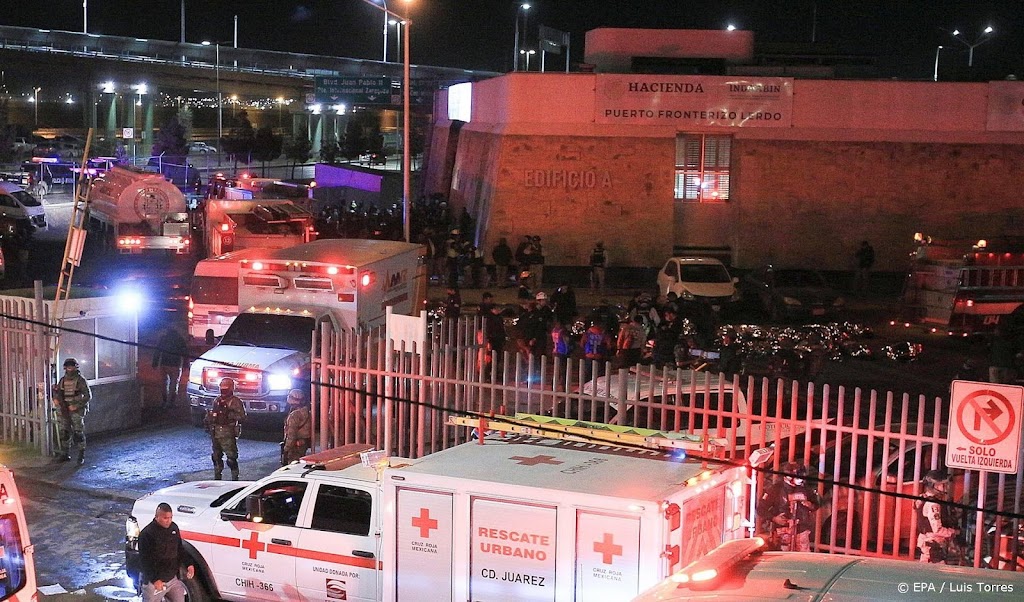 Mexico stuurt lichamen van bij brand omgekomen migranten terug