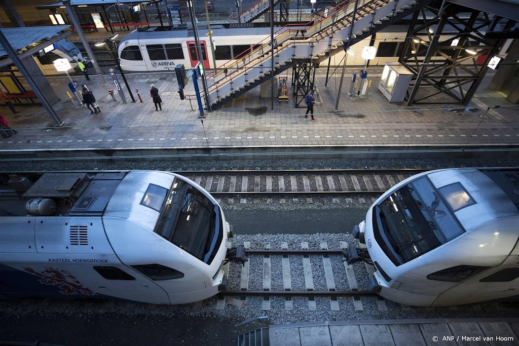 Bijna-botsing twee passagierstreinen in Heerlen loopt goed af