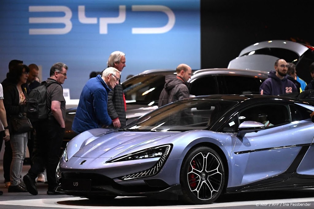 Chinese autofabrikant BYD meldt forse winststijging
