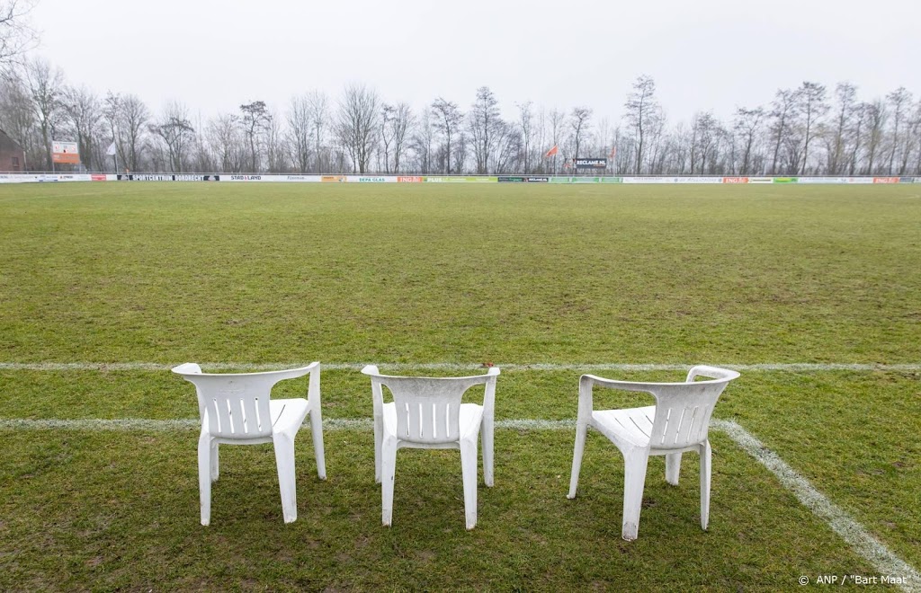 Amateurclubs zien voetballen zonder publiek niet zitten