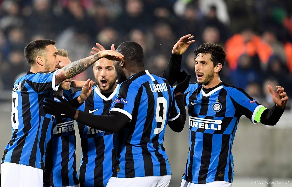 Inter: geen besmettingen met coronavirus