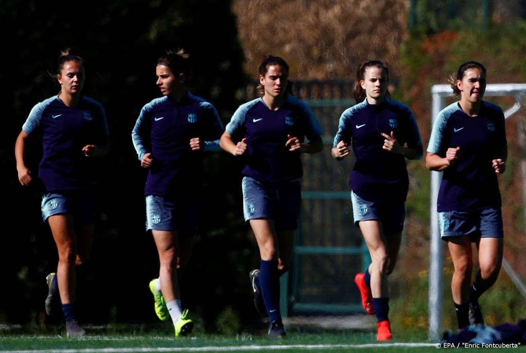 Voetbalvrouwen Barcelona definitief zeker van titel