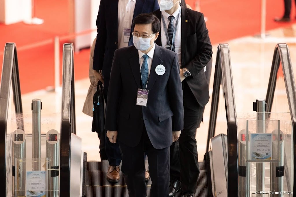 John Lee is de nieuwe leider van Hongkong
