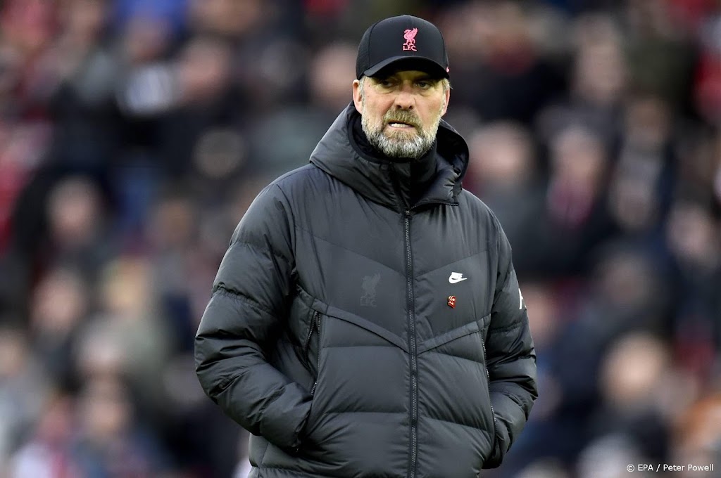 Klopp waakt voor rouwstemming na puntenverlies Liverpool