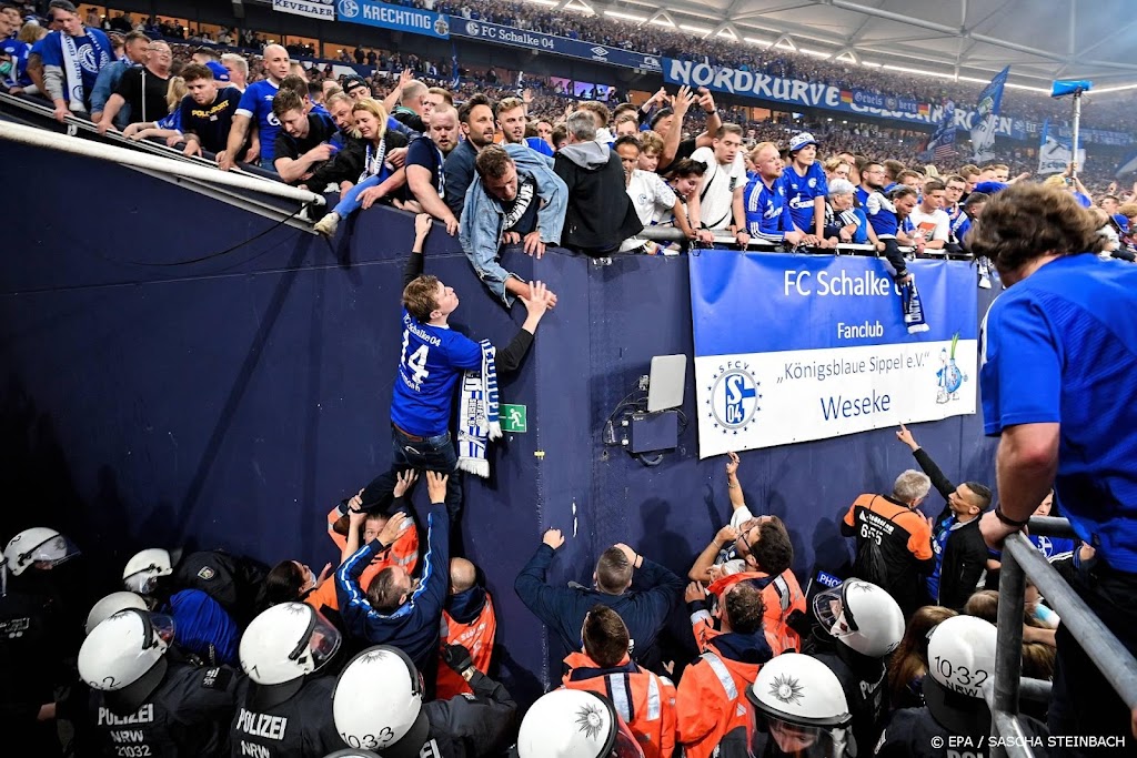 Gewonden en arrestaties bij promotiefeest Schalke 04