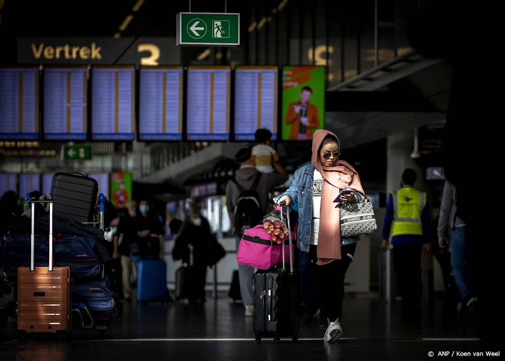 Schiphol: grote drukte, maar alles liep goed door