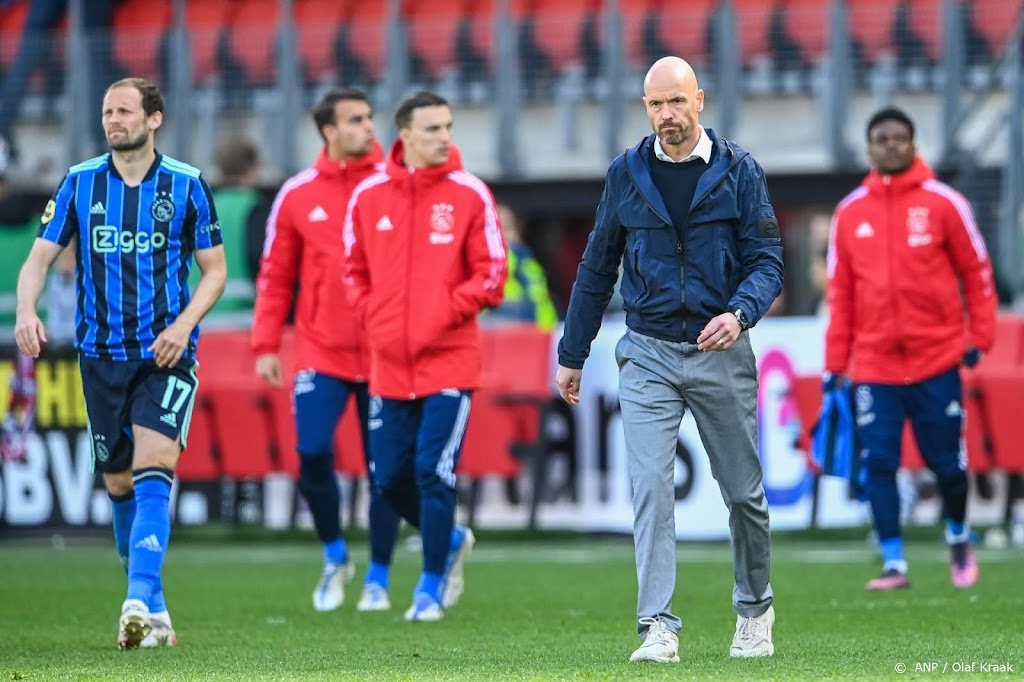 Trainer Ten Hag kan leven met gelijkspel van Ajax bij AZ