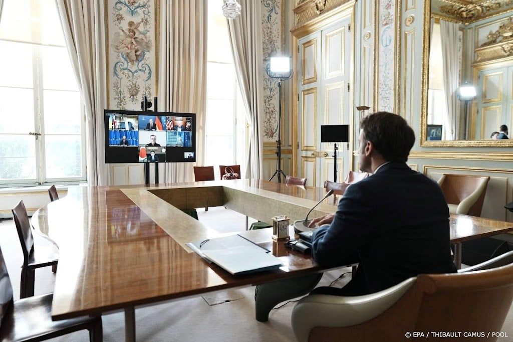 G7-leiders zijn het eens over verbod op invoer Russische olie