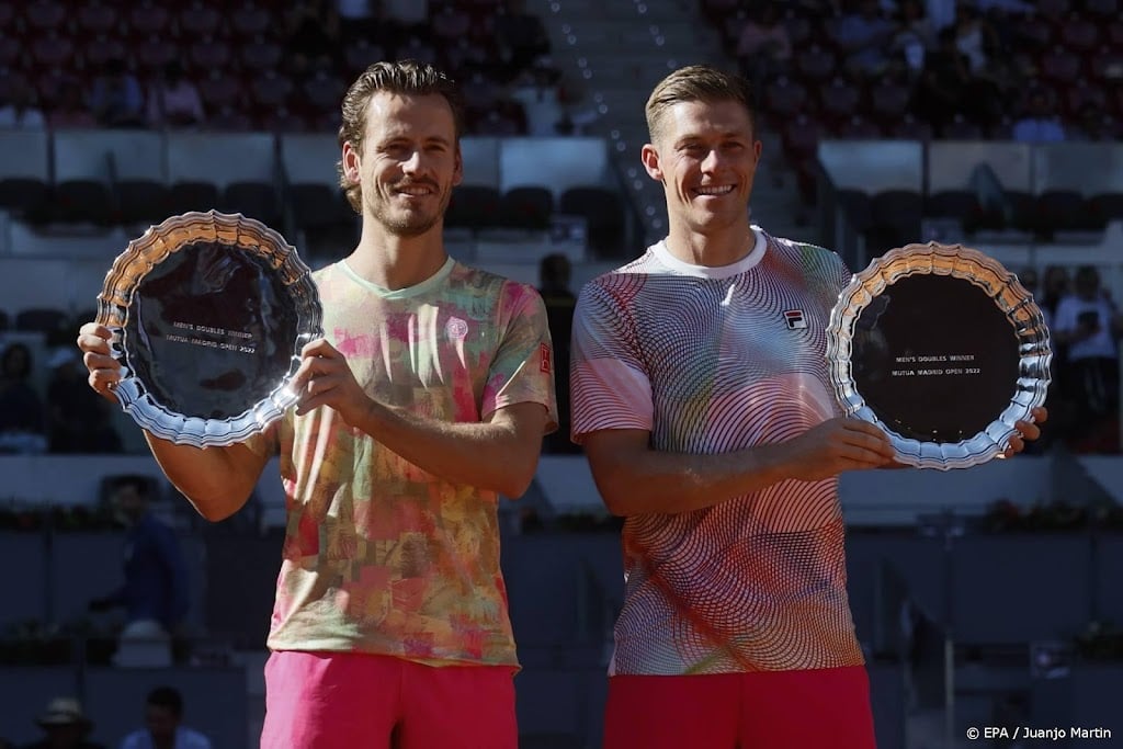 Tennisser Koolhof pakt in Madrid eerste masterstitel