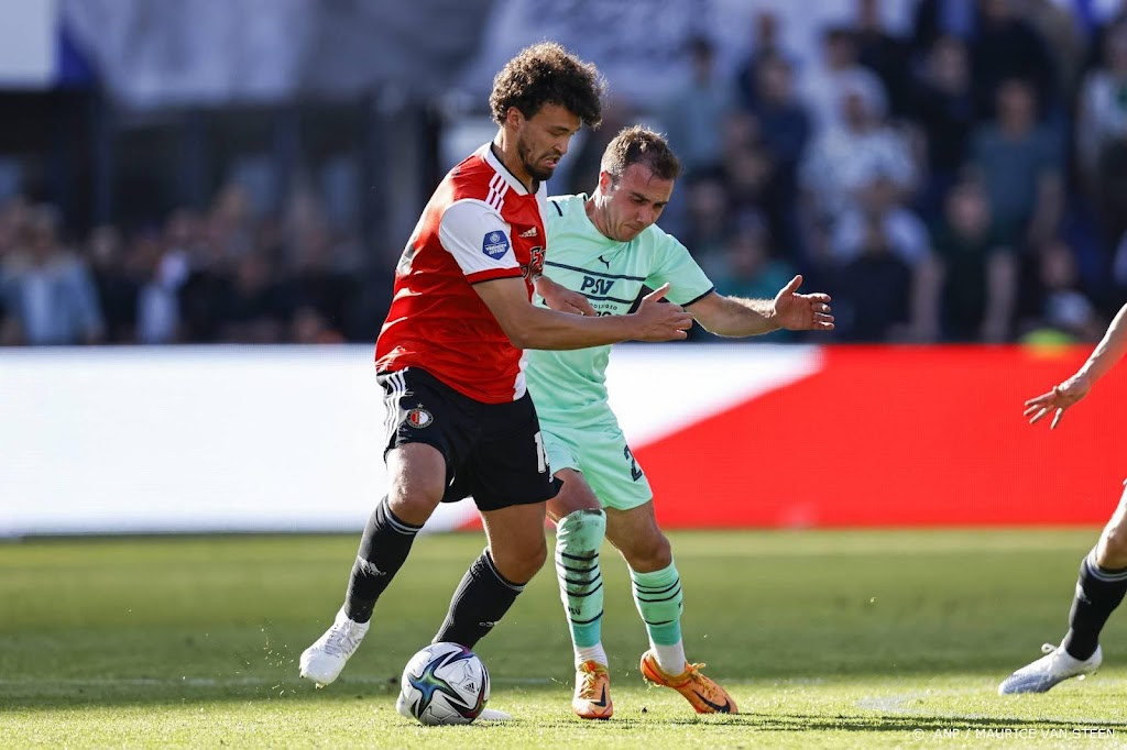 Feyenoord-debutant Sandler geniet van slotkwartier tegen PSV