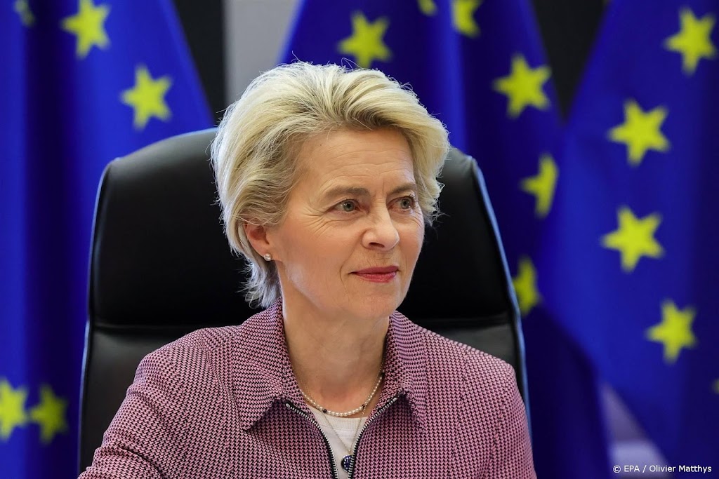 EU-kopstuk Von der Leyen naar Oekraïense president op Europadag