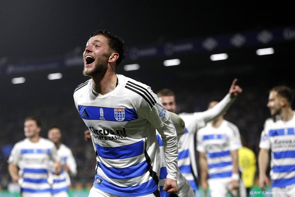 Verdediger Van der Haar langer bij PEC Zwolle