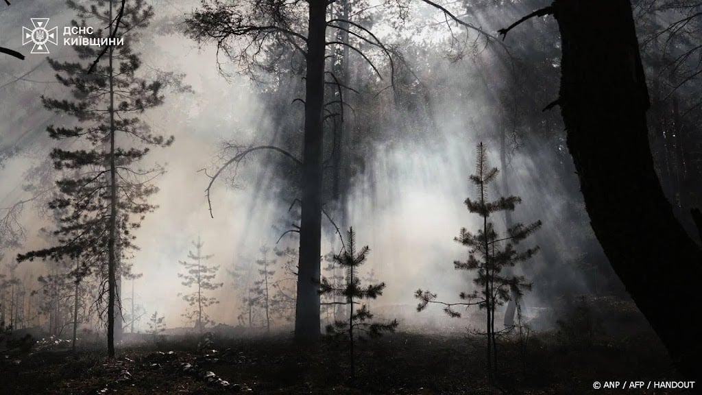 Oekraïne meldt brand bij Tsjernobyl na dronecrash