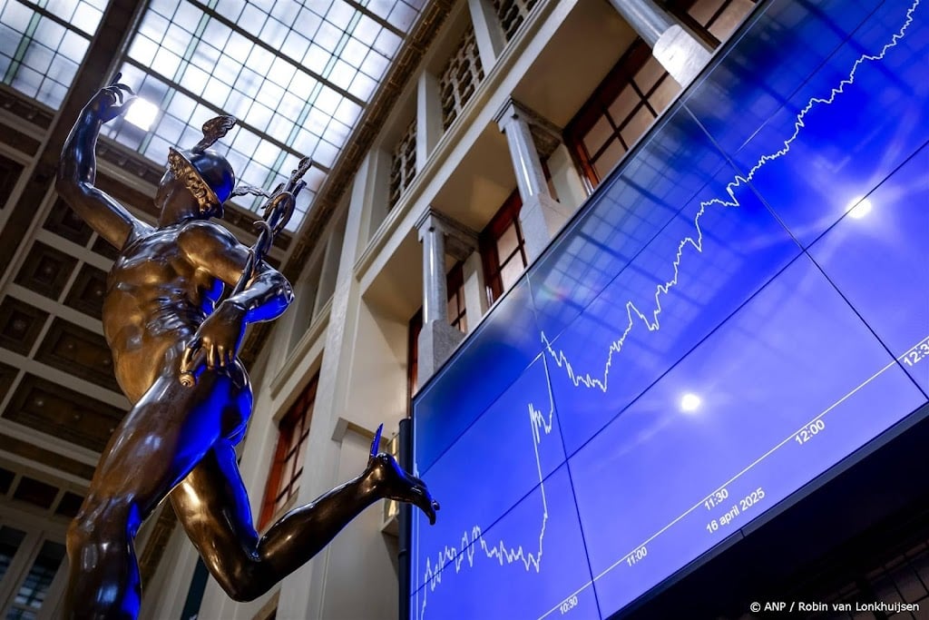 Kleine min voor AEX-index, chipfondsen wel omhoog