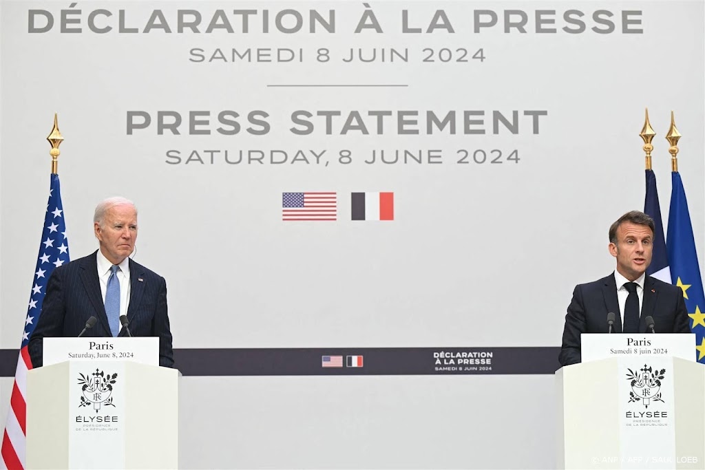 Biden en Macron blij met bevrijding Israëlische gijzelaars