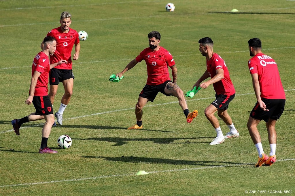 Albanië arriveert als eerste team in Duitsland voor EK voetbal