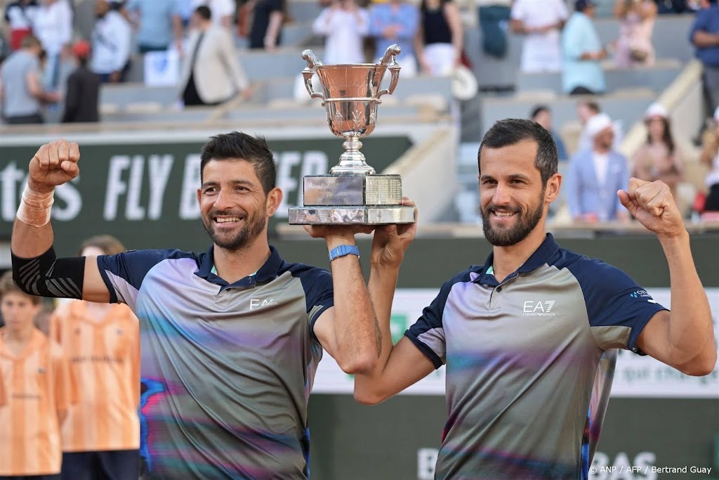 Arévalo en Pavic winnen mannendubbelspel Roland Garros