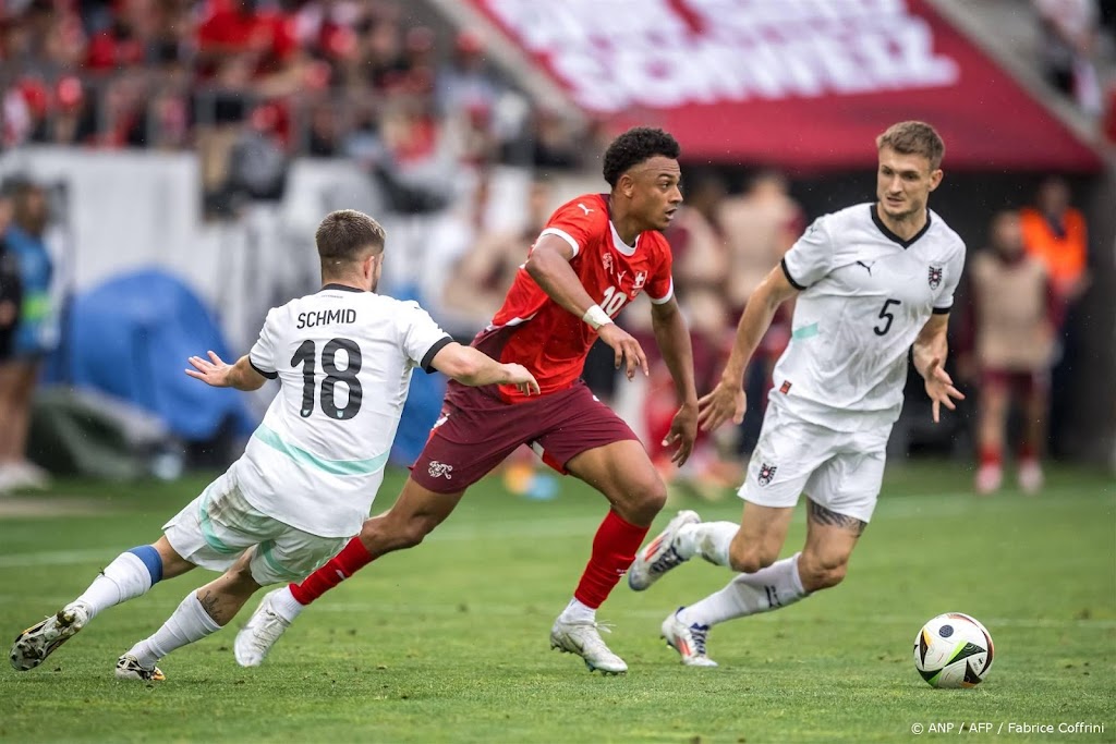 Oranje-opponent Oostenrijk weet niet te winnen van Zwitserland