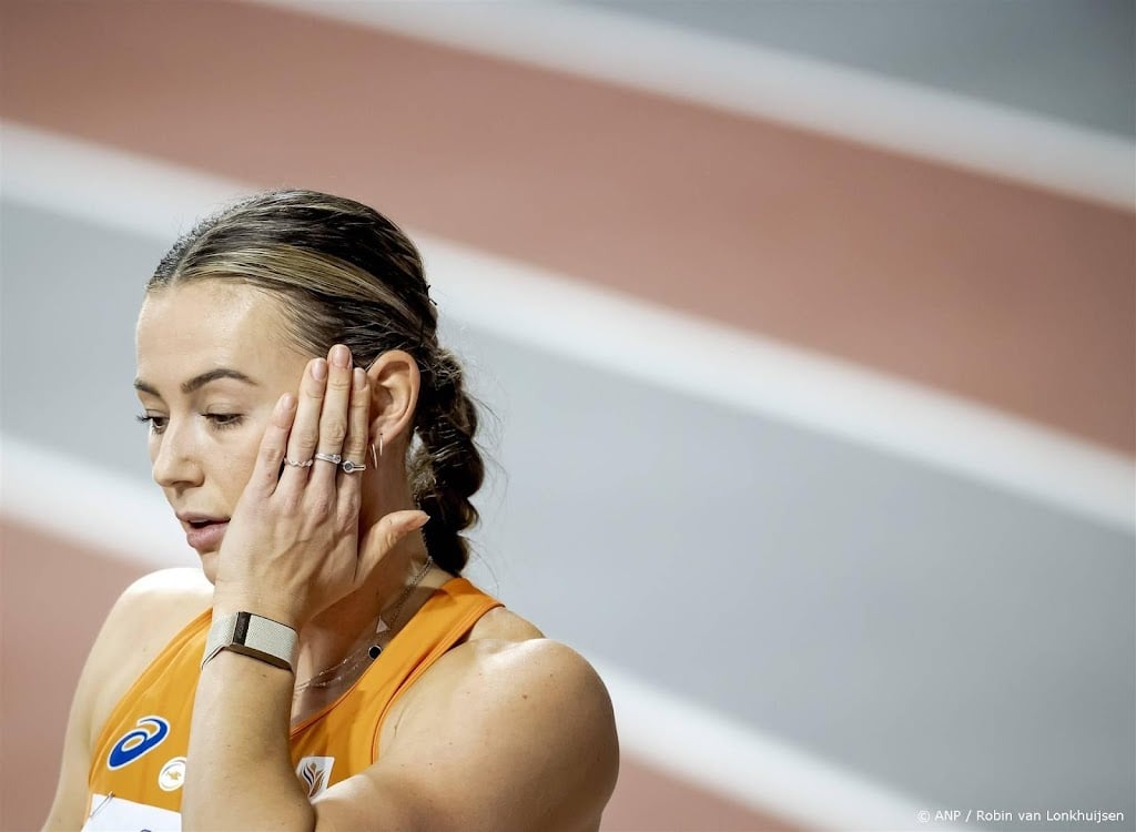 Ook geen medaille voor Visser in derde EK-finale 100 meter horden
