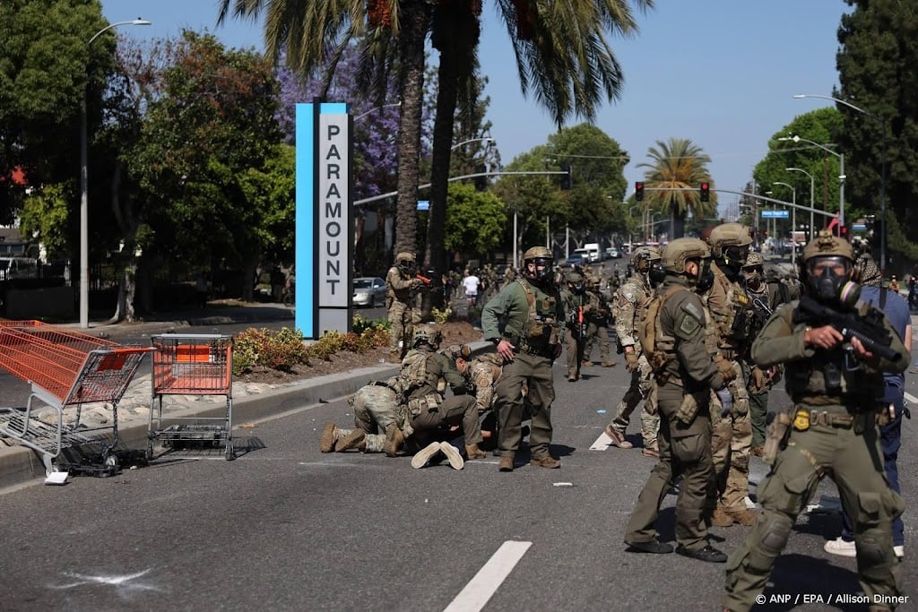 Trump zet Nationale Garde in om protesten Los Angeles te stoppen